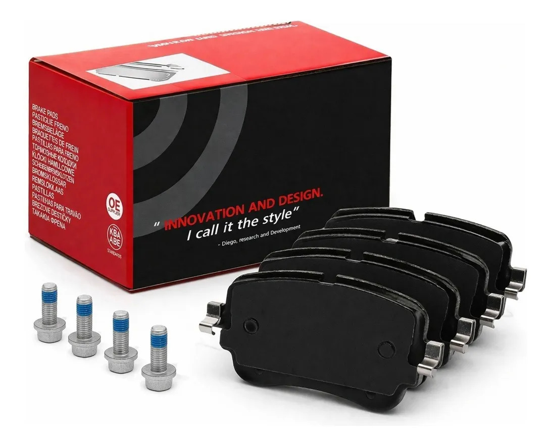 Pastilha Freio Traseira Audi 4M0698451F